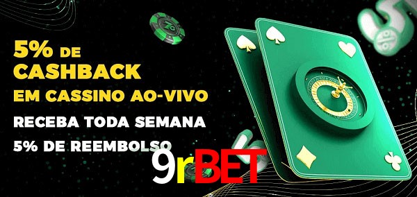 Promoções do cassino ao Vivo 9rbet